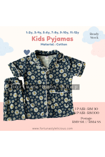 Pyjamas Daisy (Navy Blue) Pyjamas Daisy (Navy Blue)